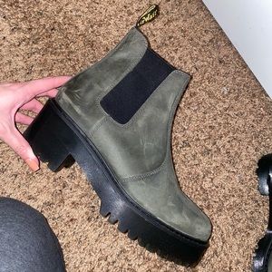 Grey Rometty Dr Martens